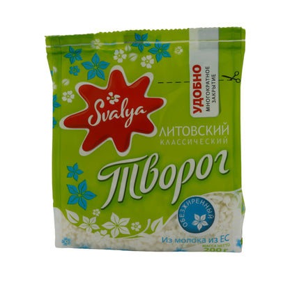 Quark Svalya Ricotta lituana senza grassi | Quark | Leggero senza grassi | 200 g