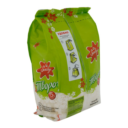Quark Svalya Quark lituano | Quark | 15% di grassi, quark cremoso dalla Lituania | 450 g
