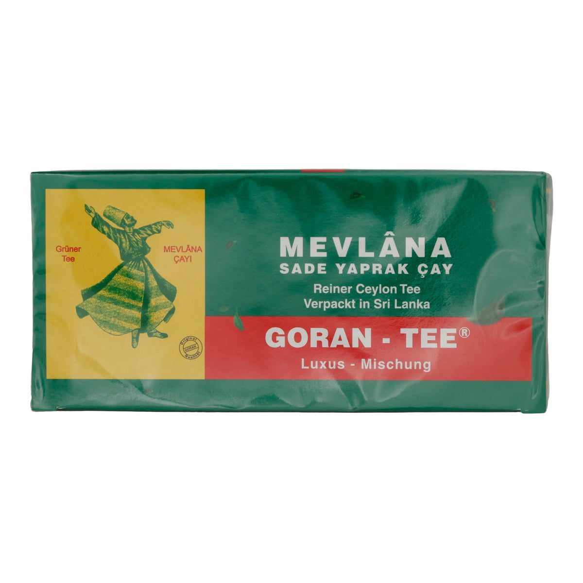 Grüner Tee Goran-Tee | Tee | Mevlana Grüner Tee, Luxus-Mischung, 25 Teebeutel Goran-Tee