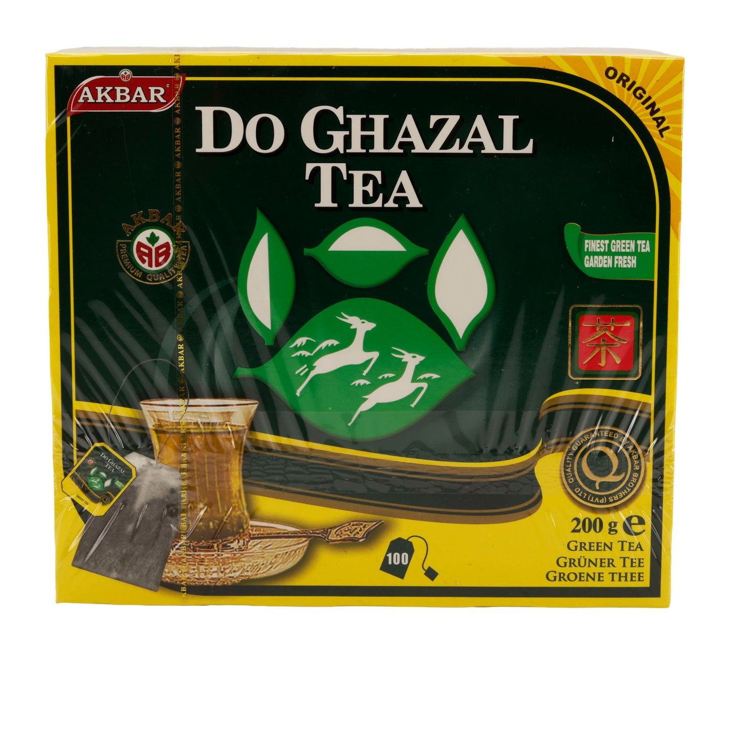 Do Ghazal Grüner Tee, 100 Teebeutel (200 g)