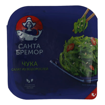 Insalata di alghe marine Santa Bremor Chuka | Insalata di alghe marine | Specialità asiatica di alghe speziate | 150 g