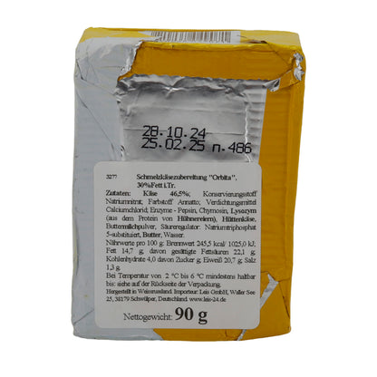 Formaggio fuso Laskovoe Leto Formaggio fuso "Orbita" | Cremoso | Gusto di formaggio | 90 g