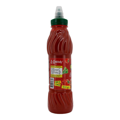 Ketchup Olis | Per Schaschlik | Ketchup di pomodoro aromatico senza OGM | 500 g