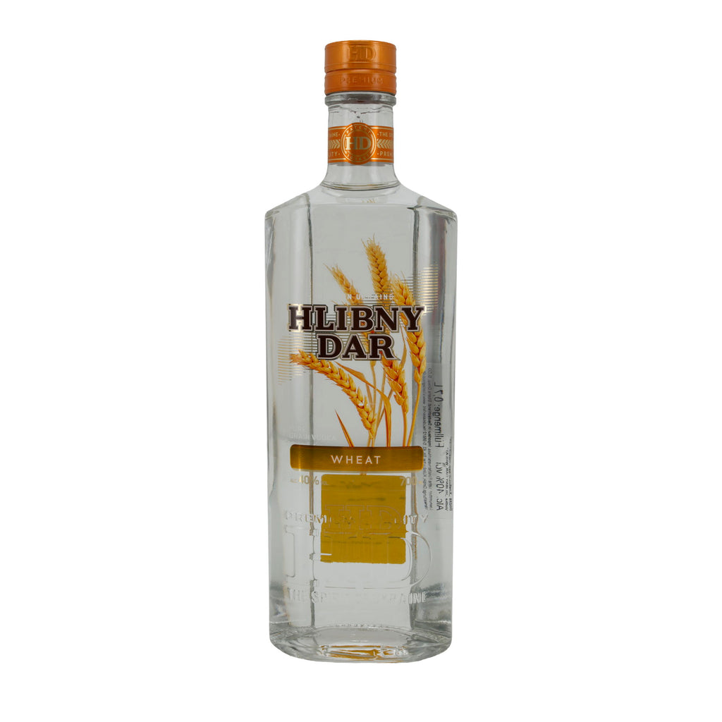 Hlibny Dar | Wodka Wheat | Premium Weizenvodka | 40 % vol | 0,7 l