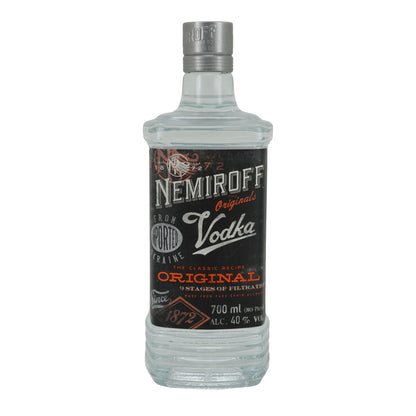 Nemiroff Vodka Original | Alcohol | Ukrainian Premium Vodka | 0.7 l Bottle