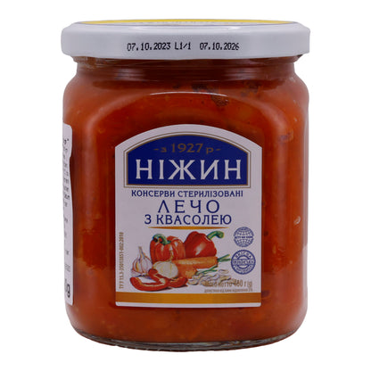 Preparazione di verdure "Letscho" | Con fagioli | Prodotto sterilizzato in vaso | 460 g
