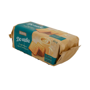 Biscotti Roshen "Do Kavy" | Pasticceria | con gusto burro-vaniglia | confezione da 185 g