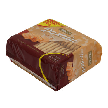 „Do Kavy“ Kekse Roshen | Gebäck | Mit Milchgeschmack | 370 g Packung
