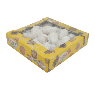 Feingebäck „Molokoewitsch“ Lidia | Biscotti | Biscotti delicati con ripieno di frutta e zucchero a velo | 450 g