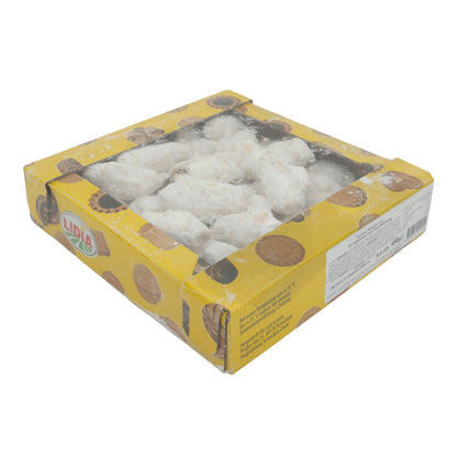 Feingebäck „Molokoewitsch“ Lidia | Biscotti | Biscotti delicati con ripieno di frutta e zucchero a velo | 450 g