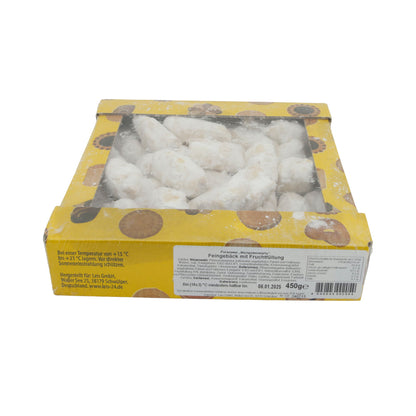 Feingebäck „Molokoewitsch“ Lidia | Biscotti | Biscotti delicati con ripieno di frutta e zucchero a velo | 450 g