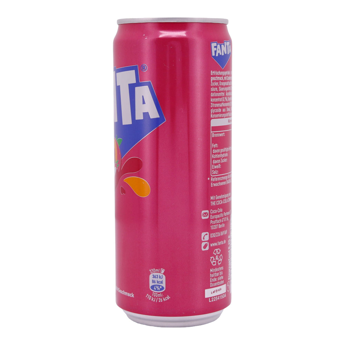 Erfrischungsgetränk Fanta | Mango Dragonfruit | Mit Mango- & Drachenfrucht-Geschmack | 330 ml FANTA
