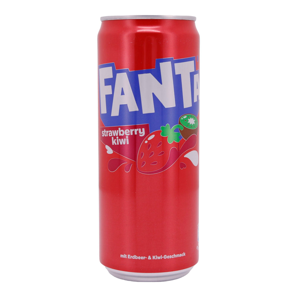 Erfrischungsgetränk Fanta | Strawberry Kiwi | Mit Erdbeer- und Kiwi-Geschmack | 330 ml FANTA