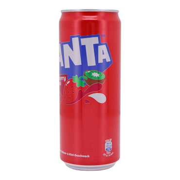 Fanta İçecek | Çilek Kivi | Çilek ve Kivi Aromalı | 330 ml