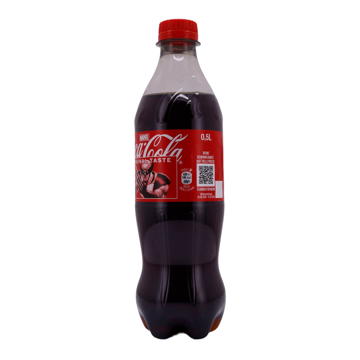 Erfrischungsgetränk Coca-Cola | Original Taste | Klassisches Erfrischungsgetränk | 0,5L COCA COLA