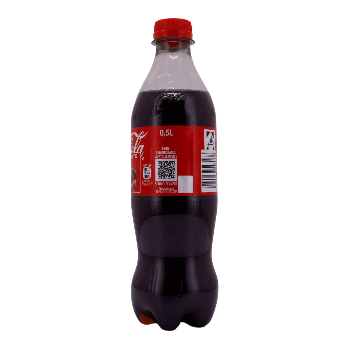 Erfrischungsgetränk Coca-Cola | Original Taste | Klassisches Erfrischungsgetränk | 0,5L COCA COLA