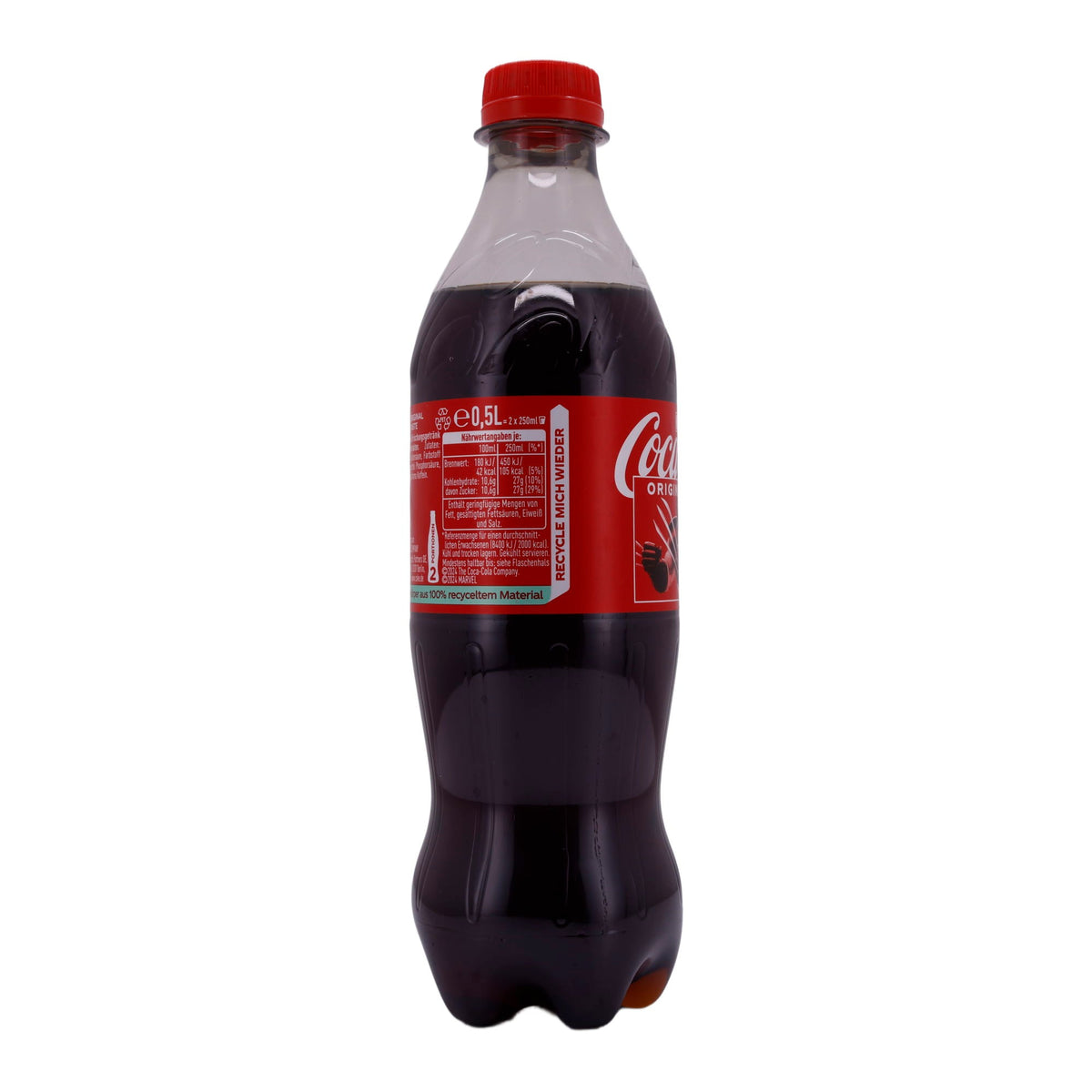Erfrischungsgetränk Coca-Cola | Original Taste | Klassisches Erfrischungsgetränk | 0,5L COCA COLA