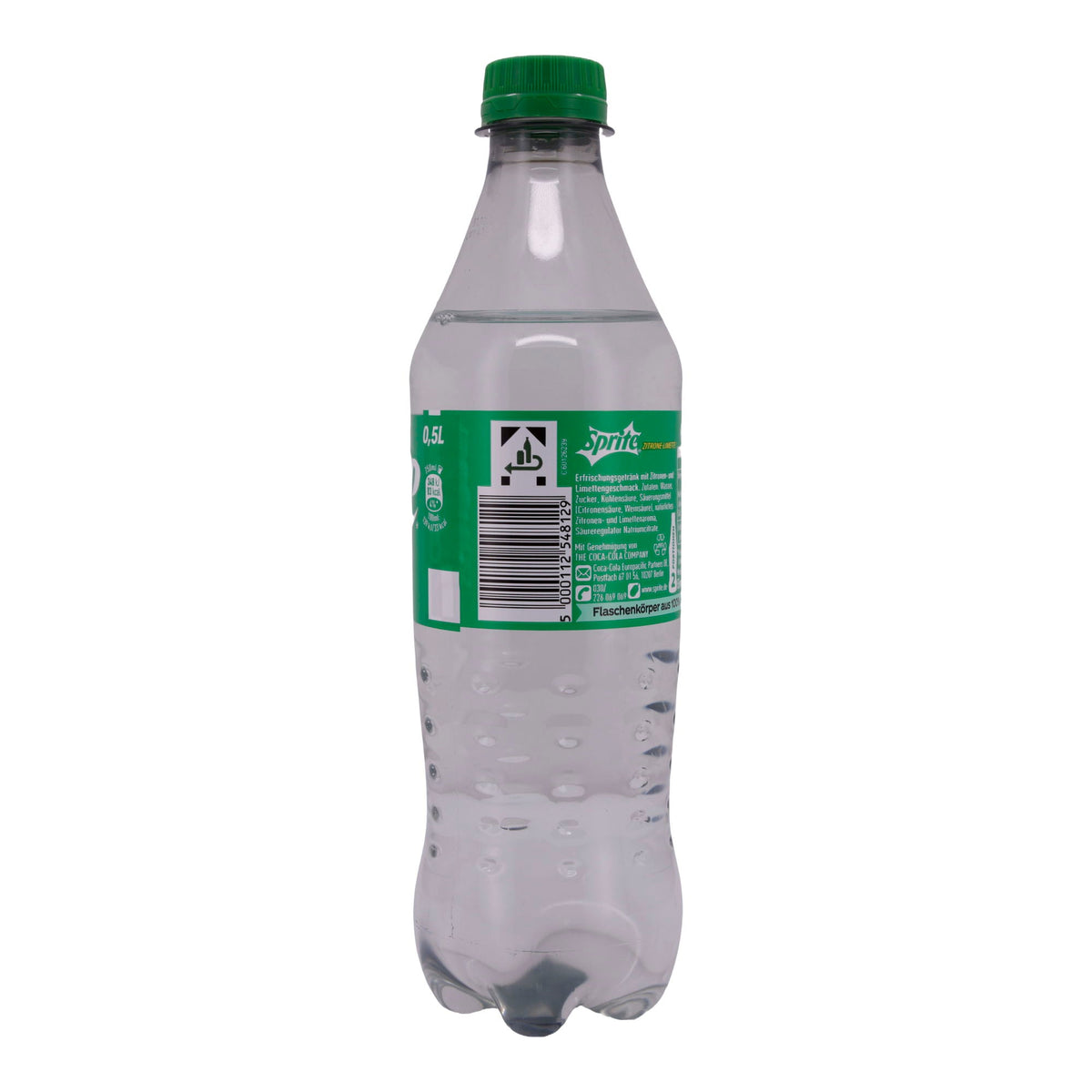 Limonade Sprite | Zitrone-Limette | Erfrischend, natürlich | 0,5 L SPRITE