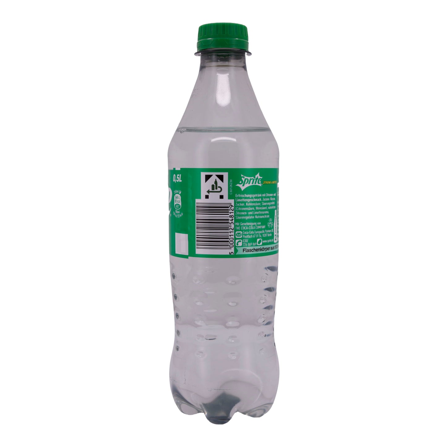 Limonade Sprite | Citroen-Limoen | Verfrissend, natuurlijk | 0,5 L