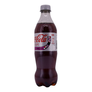 Erfrischungsgetränk Coca-Cola | Light | Ohne Zucker, klassischer Geschmack | 0,5 L