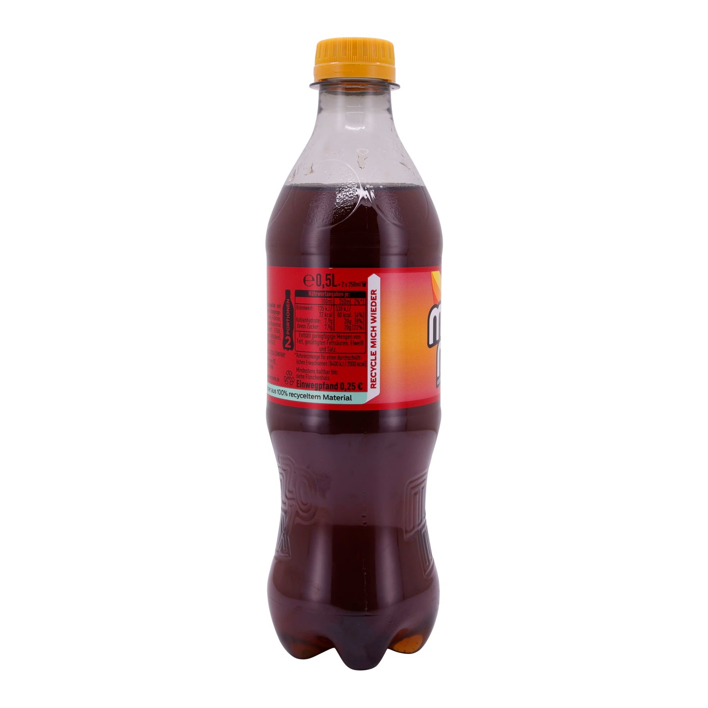Bevanda rinfrescante Mezzo Mix | Bevanda | Miscela frizzante di cola e arancia | 0,5 l