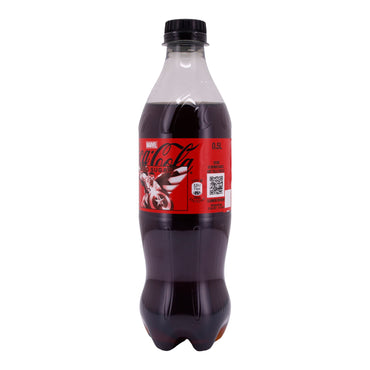 Frisdrank Coca-Cola | Zero Sugar | Klassiek, suikervrij | 0,5 L