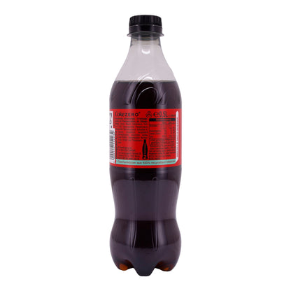 Frisdrank Coca-Cola | Zero Sugar | Klassiek, suikervrij | 0,5 L