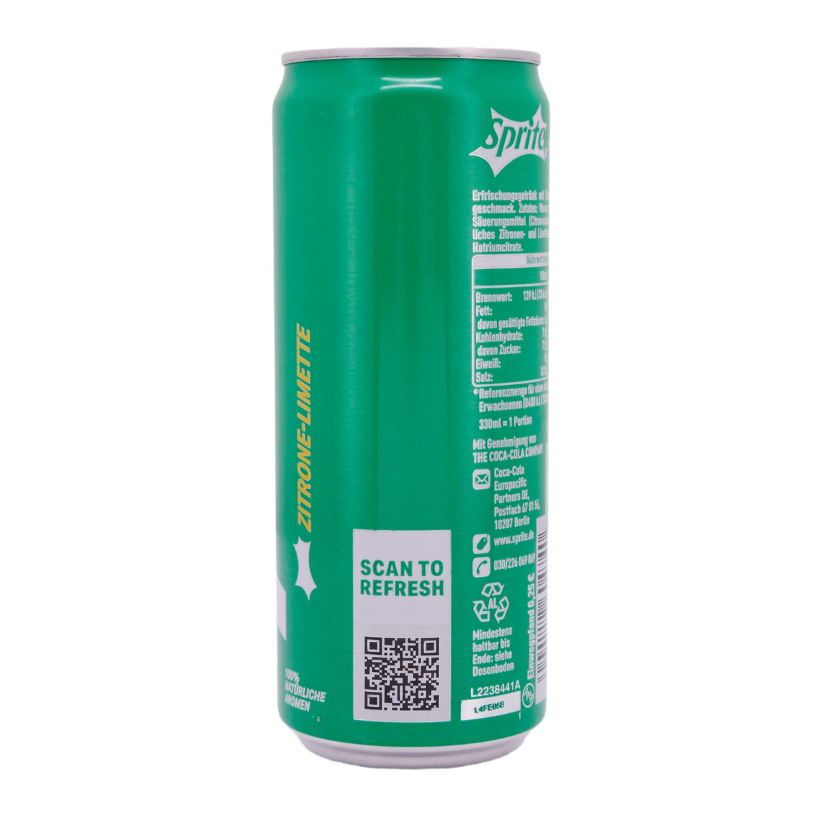 Erfrischungsgetränk | Sprite | Zitrone-Limette 0 | - SPRITE