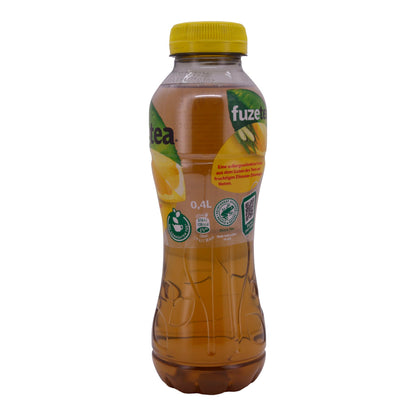 Zwarte Thee Fuze Tea | Thee | Met Citroen- en Citroengrasaroma | 0,4 l – Verfrissend Theedrank
