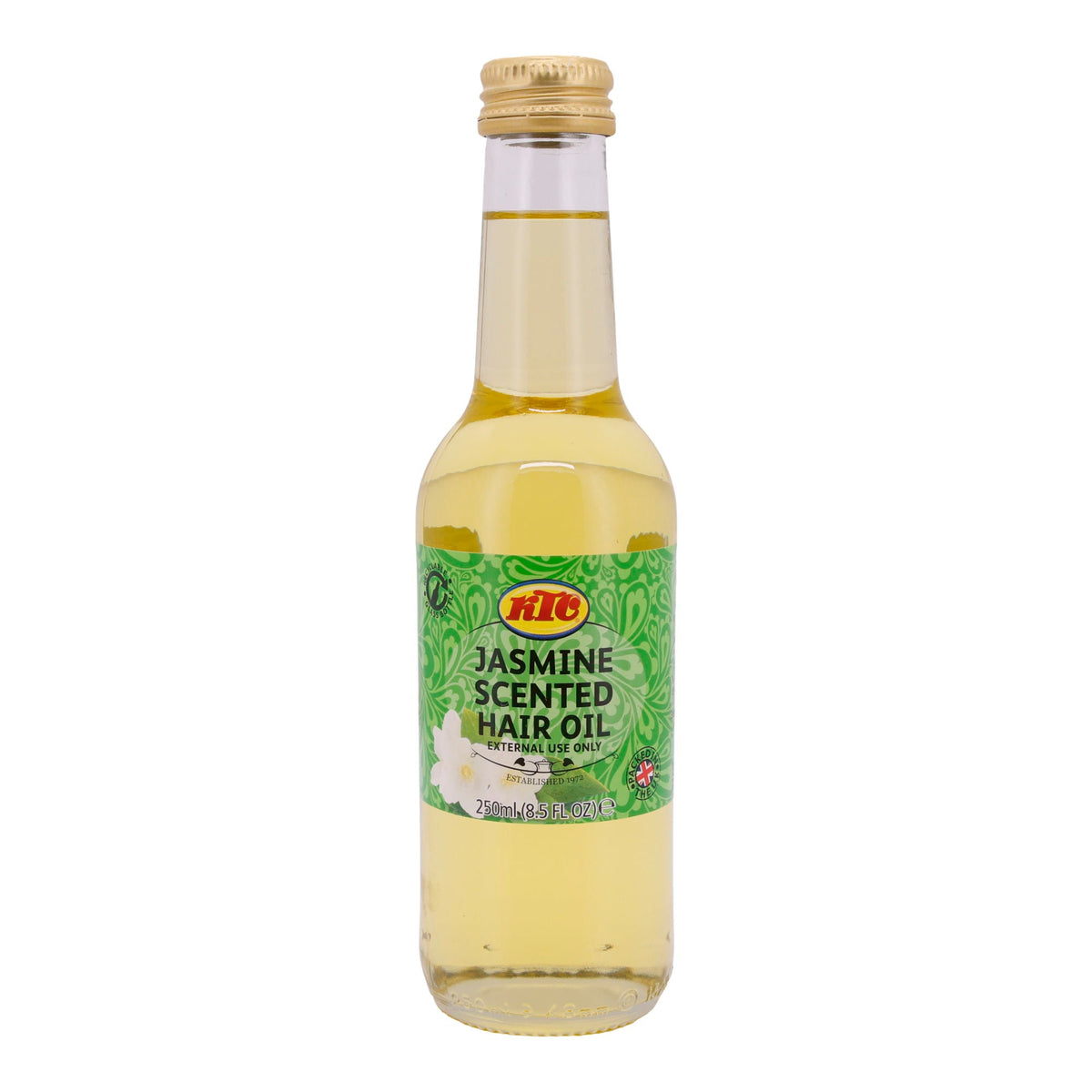 Pflegeöl KTC | Jasmine Scented Hair Oil | Mit Jasmin-Duft, für gesundes & glänzendes Haar | 250 ml KTC
