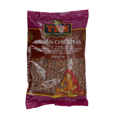 Braune Kichererbsen TRS Brown Chickpeas | Hülsenfrüchte | 500 g TRS