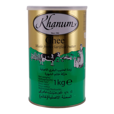 Butterschmalz Khanum | Ghee | Zuivere geklaarde boter | 1 kg