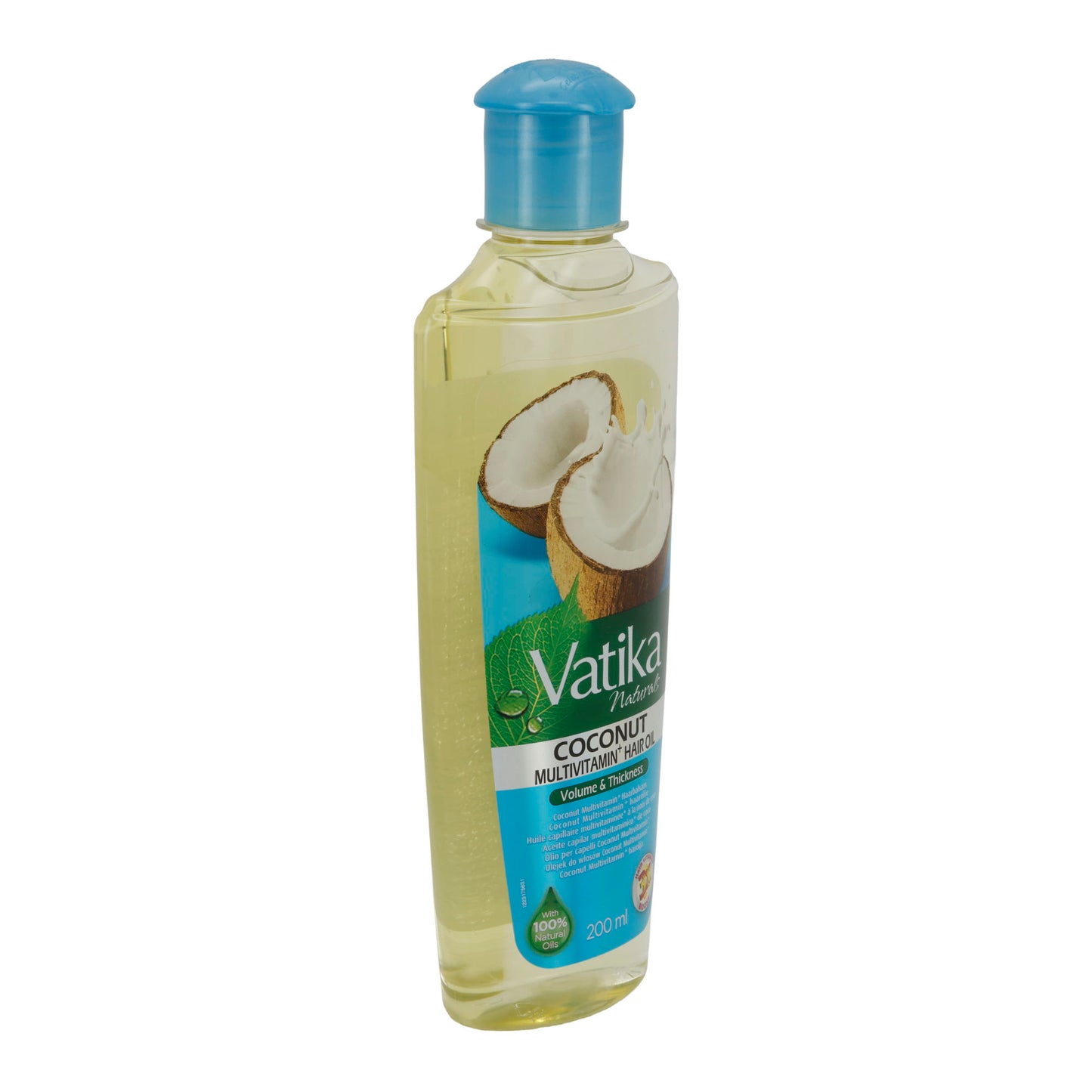 Haarolie Vatika Naturals Kokosnoot Haarolie | Intensieve Hydratatie | 200 ml