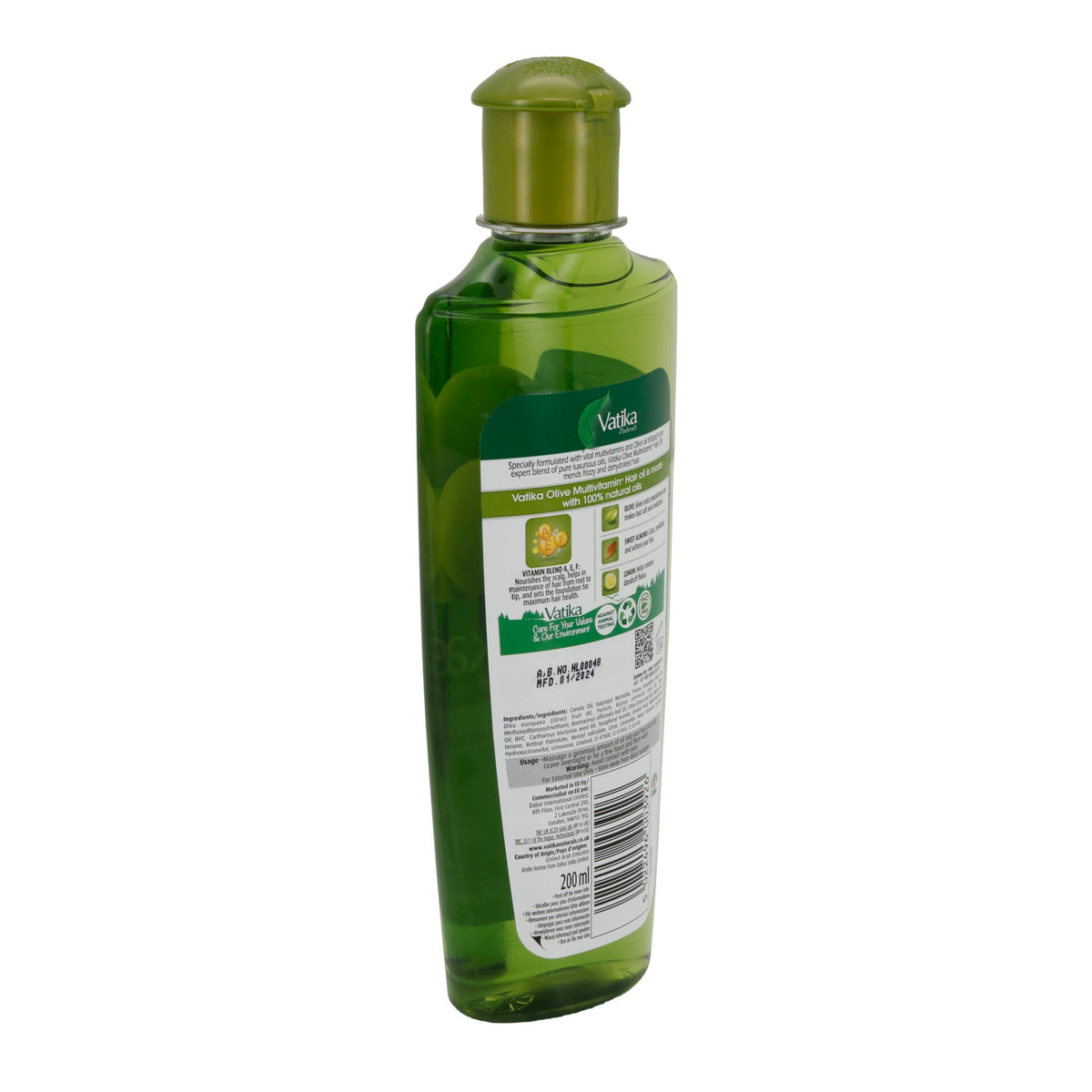 Haarpflegeöl Vatika Naturals | Oliven Hair Oil | Haaröl | 200 ml