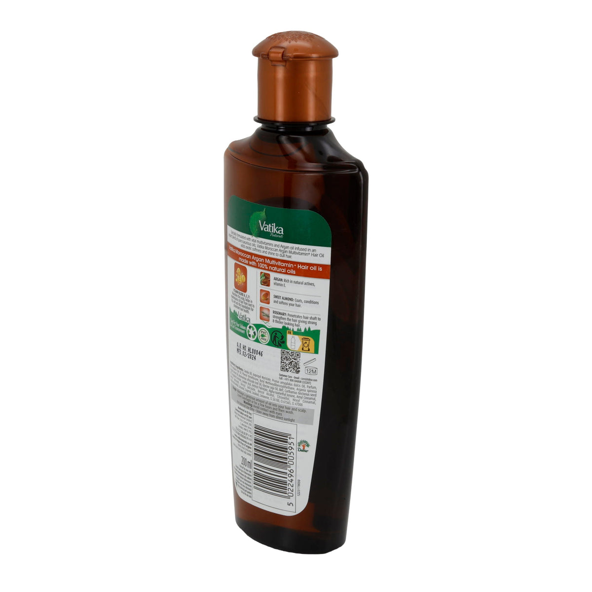 Haaröl Vatika Moroccan Argan Multivitamin Hair Oil | Haaröl | 200 ml VATIKA