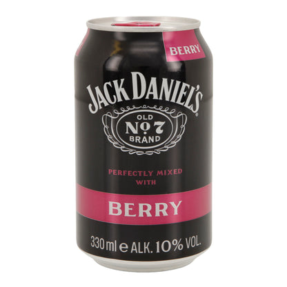 Jack Daniel’s | Whiskey & Berry | Longdrink mit Cranberry | 10 % vol | 330 ml Dose