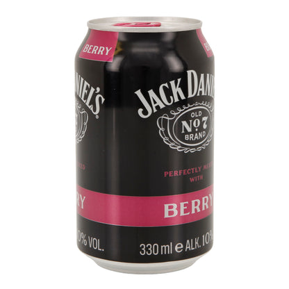 Jack Daniel’s | Whiskey & Berry | Longdrink mit Cranberry | 10 % vol | 330 ml Dose