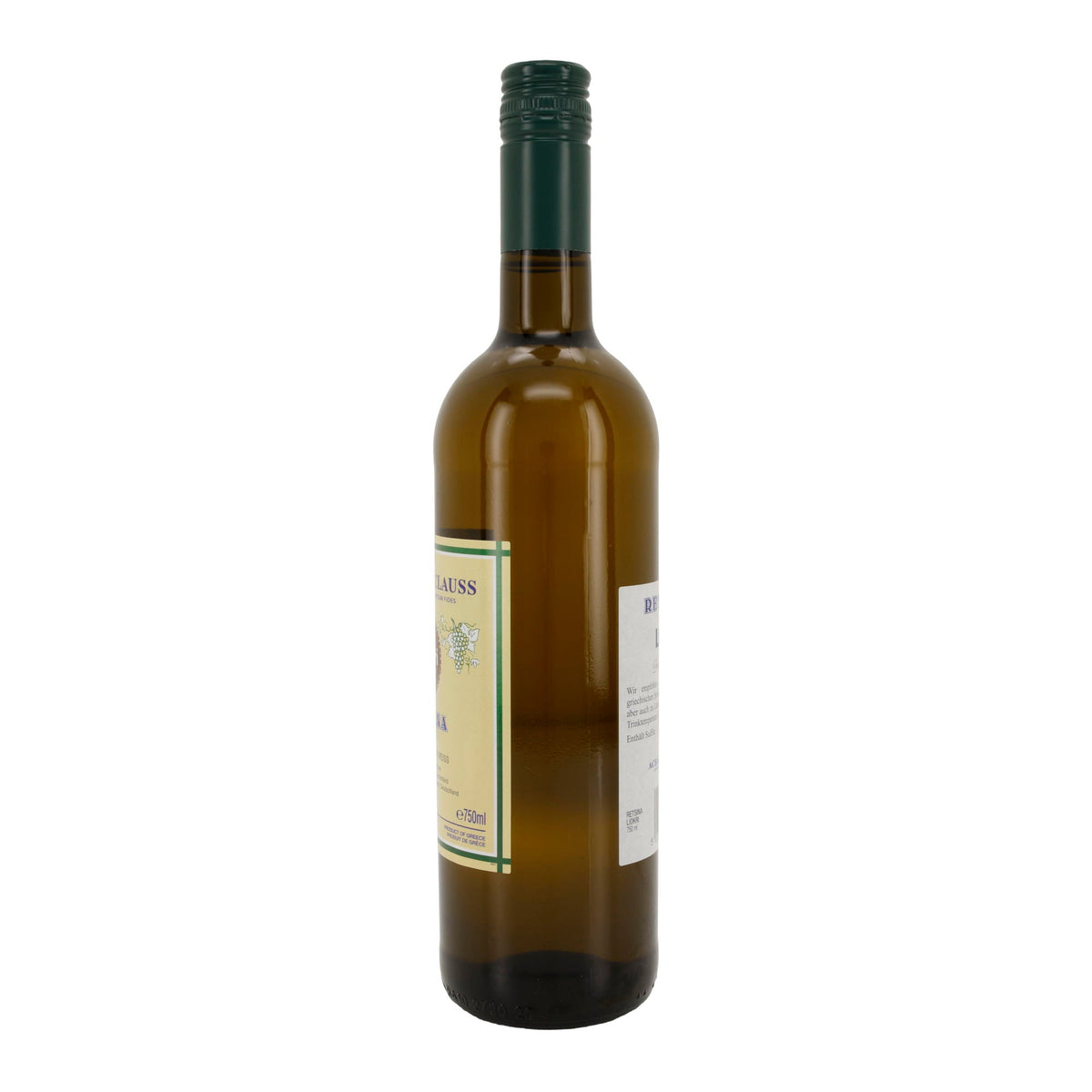Retsina Liokri | Weißwein mit Harz | Achaia Clauss | 11,5 % vol. | 750 ml Achaia Clauss