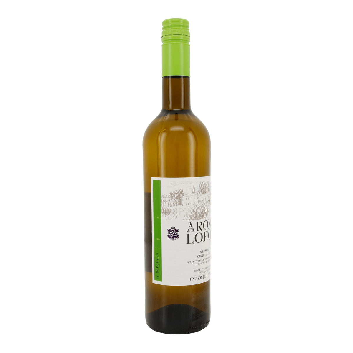 Weißwein Aroma Lofou | Trocken | Geschützte geografische Angabe | 12 % vol. | 750 ml Achaia Clauss