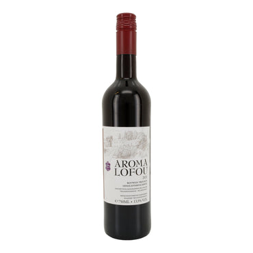 Rotwein Aroma Lofou | Trocken | Geschützte geografische Angabe | 13,5 % vol. | 750 ml Achaia Clauss