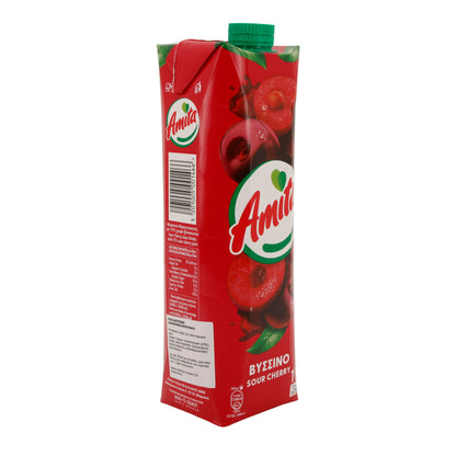 Amita | Vişne Meyve Suyu İçeceği | %15 Vişne Suyu, koruyucu madde içermez | 1 Litre