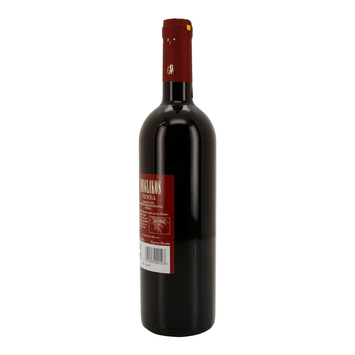 Kourtaki Imiglikos Rotwein | Geschützte Ursprungsbezeichnung Nemea | 12 % vol | 750 ml Kourtakis