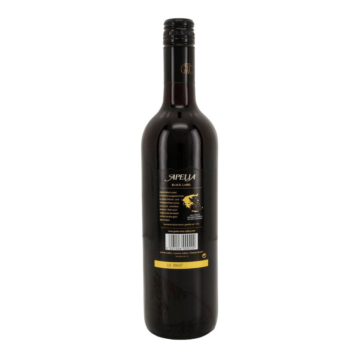 Apelia Weißwein trocken | Griechischer Qualitätswein | 11,5 % vol | 750 ml Kourtakis