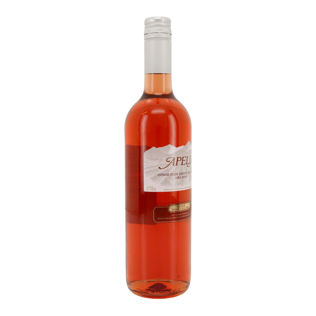 Apelia Roséwein trocken | Griechischer Qualitätswein | 12 % vol | 750 ml Kourtakis
