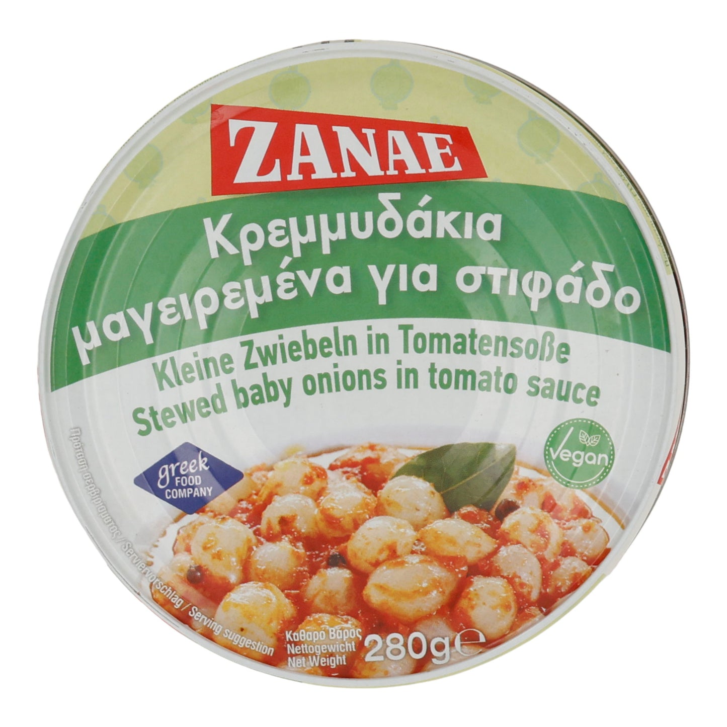 ZANAE | Kleine Zwiebeln in Tomatensauce | stewed baby onions | 280 g