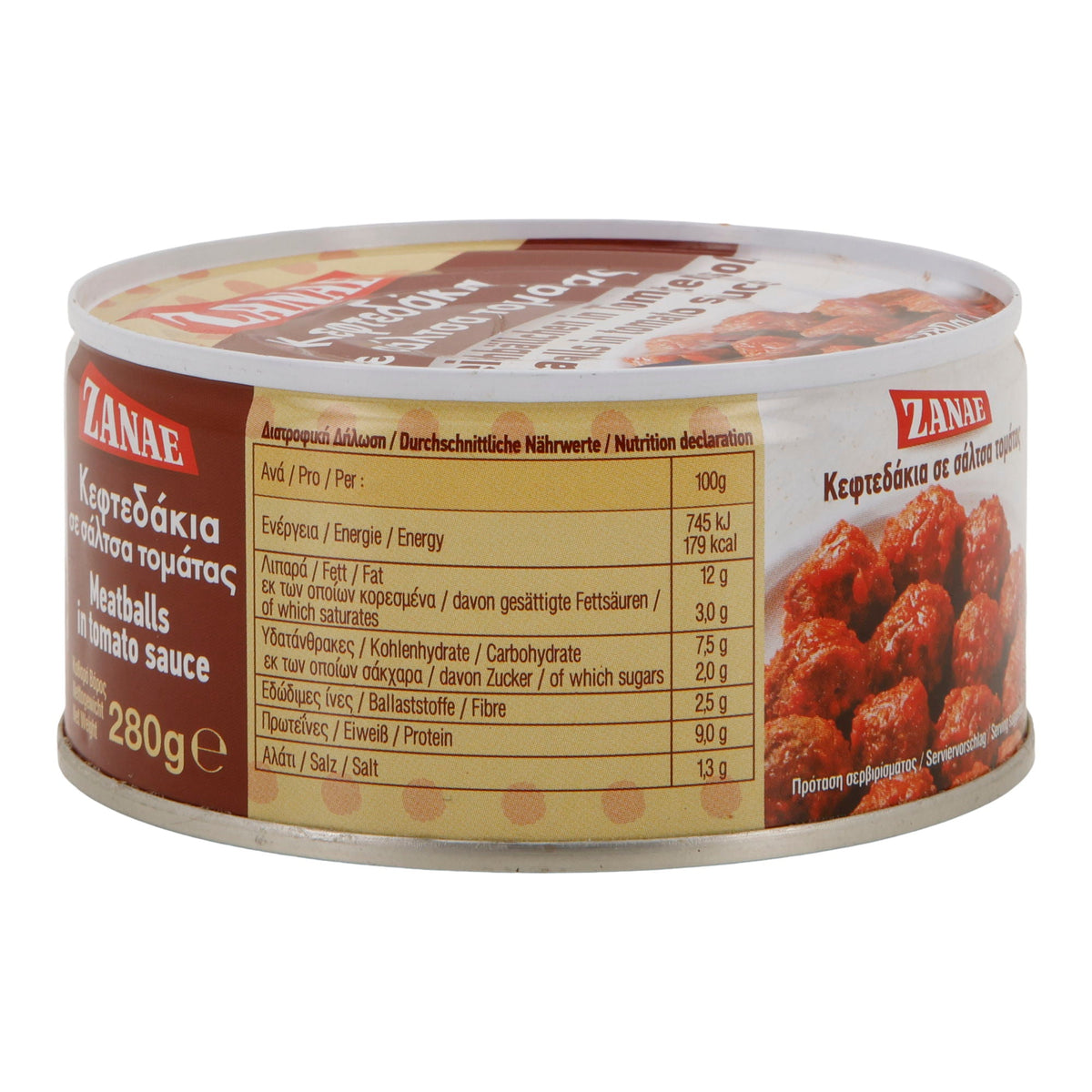 Hackfleischbällchen Zanae | Keftedakia in Tomatensoße | traditionell griechisch | 280 g ZANAE