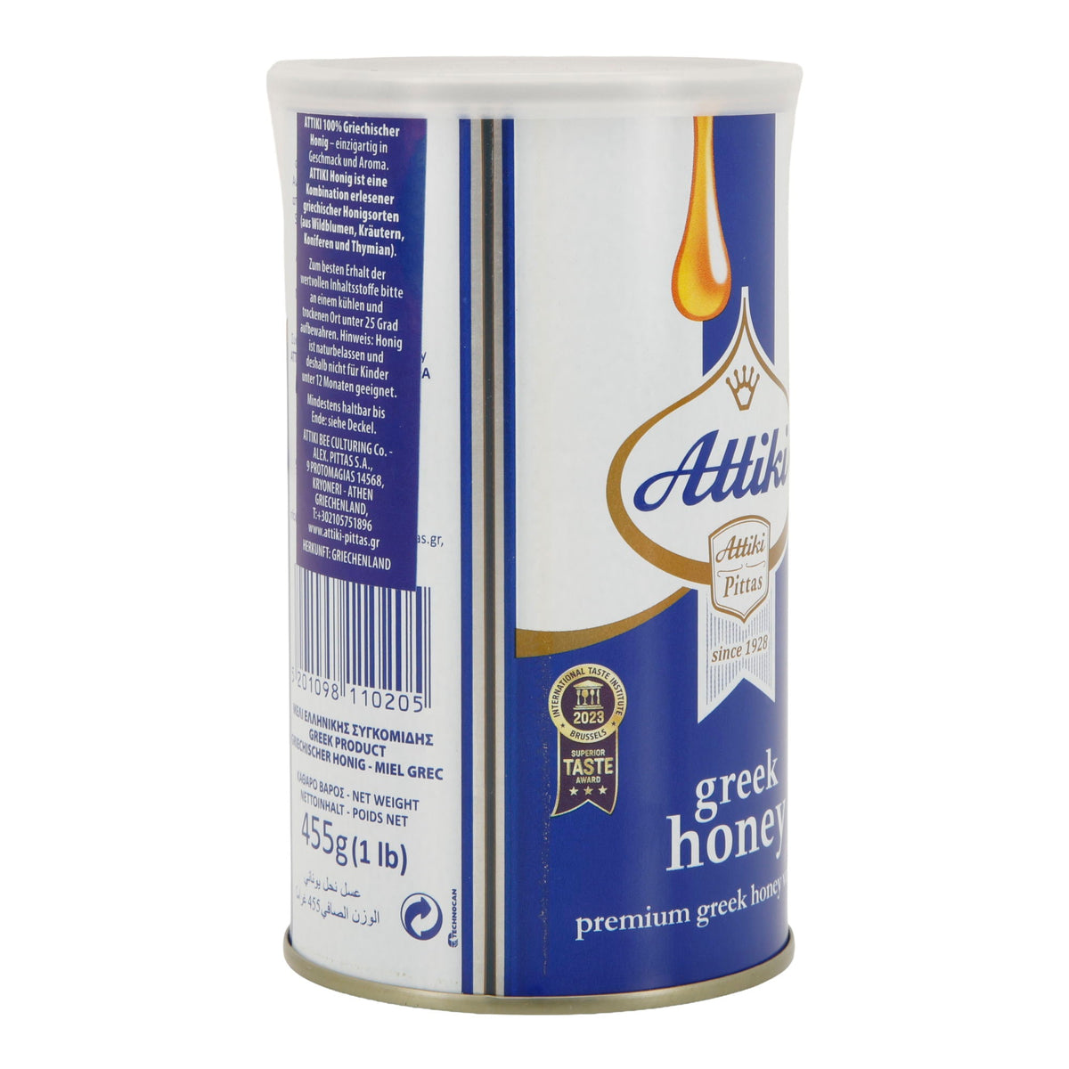 Honig Attiki | Griechischer Tannenhonig | naturbelassen | 455g