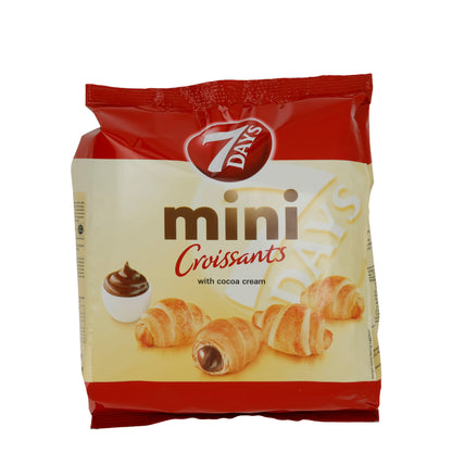 Mini Kruvasanlar 7Days | Kruvasanlar | Kremalı Kakao Dolgulu | 185 g