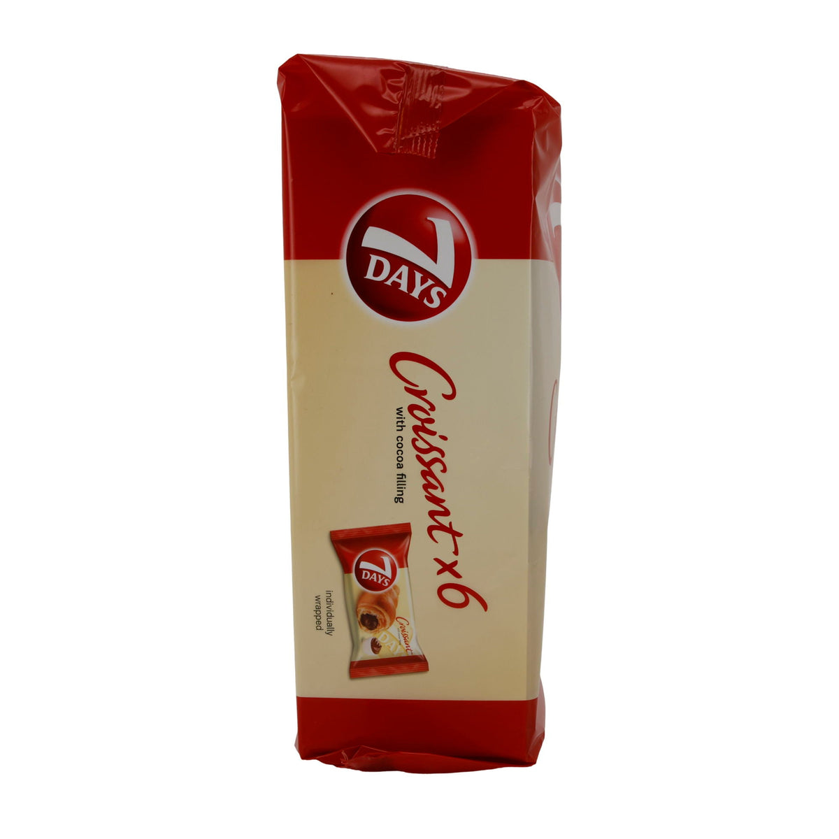 Croissant 7Days | Croissants | Weiche Croissants mit Kakaofüllung | 240 g (6 x 40 g) 7 DAYS