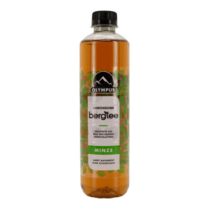 Getränk Olympus | Griechischer Bergtee Minze | ohne Zuckerzusatz, direkt aufgebrüht | 500 ml